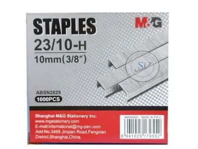 Staple Pin 23/10-H 1000pcs Absn2629 Mg