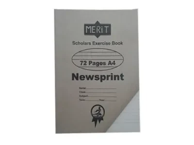Exercise Book A4 72pg Wrt Np Merit