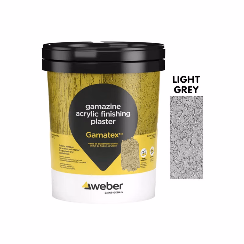 Weber Gamatex Light Grey 25kg