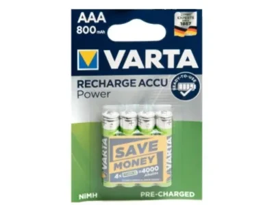 Battery Aaa Ll Rechargable 4pcs Alkaline Varta