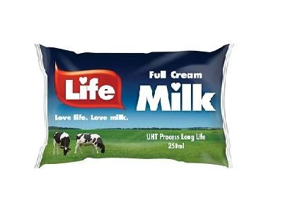 Milk 250ml Life Pb