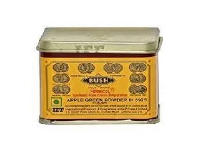 Food Colour Apple Green Pwdr 100g Bush