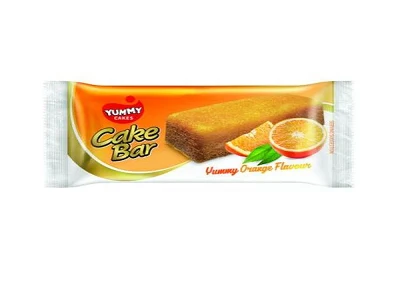 Cake Bar Orange Flavour Yummy