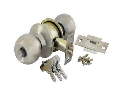 Knobset Round Silver 40cy3-5866-3101 Yale