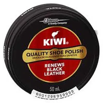 Kiwi Quality Shoe Polish Black 50ml
