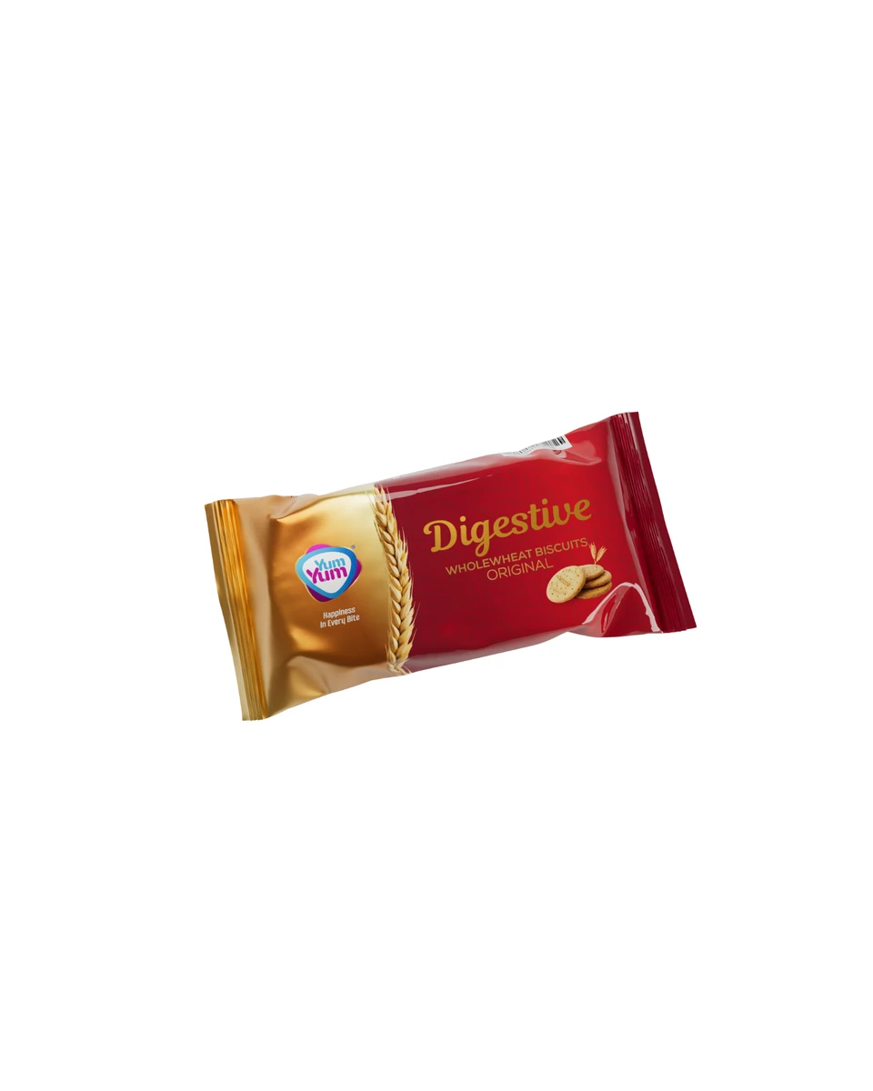 YUM YUM Digestive Biscuits Wholewheat Original 50g