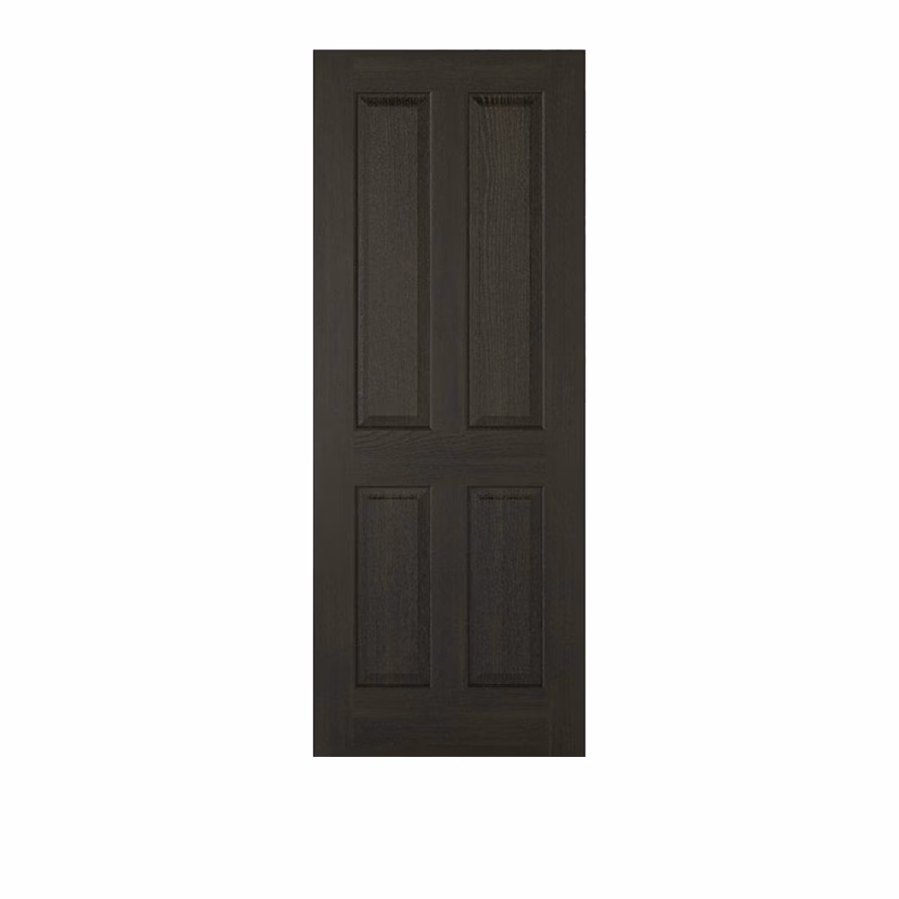 Flush Door Dm 4 Panel Mahogany