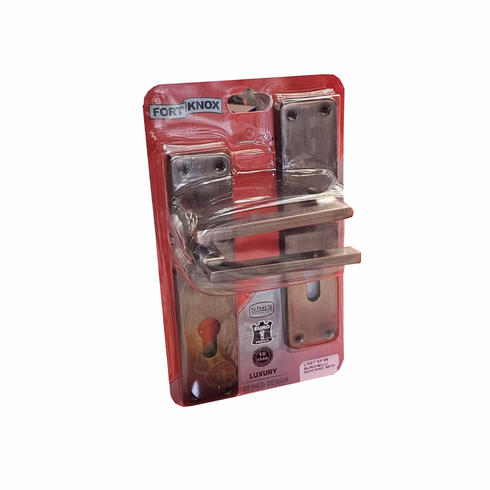 Lock Set Ep -8 Burchell Brushed Bronze