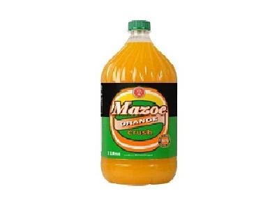 Orange Crush 2l Mazoe