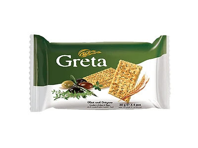 Biscuit Olive And Oregano 120g Greta