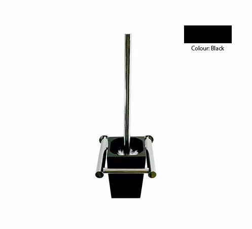 Vittoria Toilet Brush Holder Black