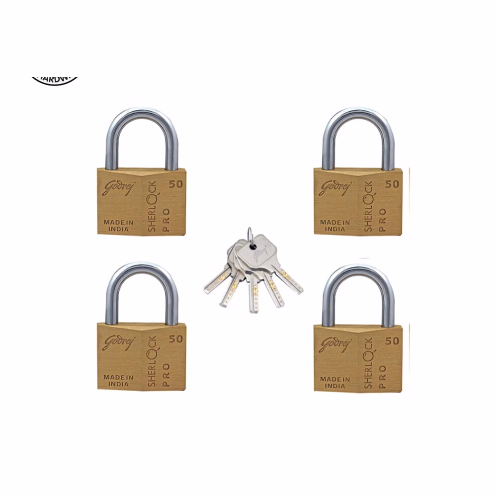 Gd 50mm Sher Padlock Pro 4in1 Ck Eb 7195