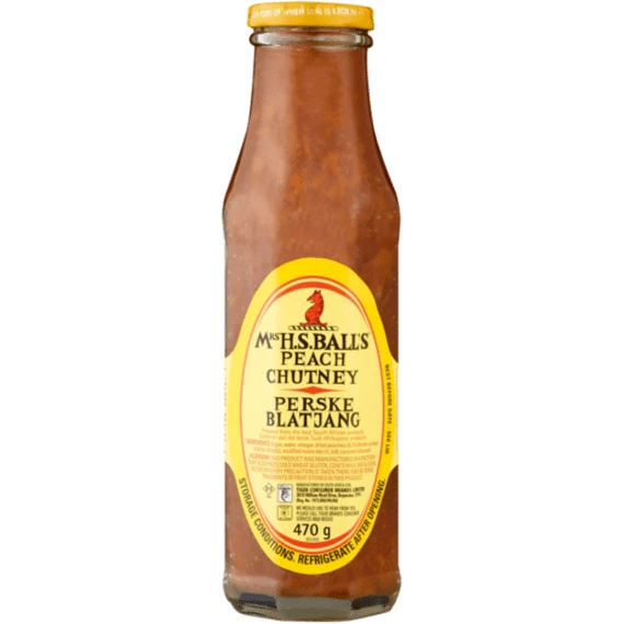 MRS BALLS Peach Chutney 470g