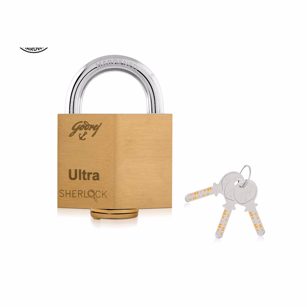 Gd 60mm Sher Padlock 14 Ultra 35 5keys Eb 7684