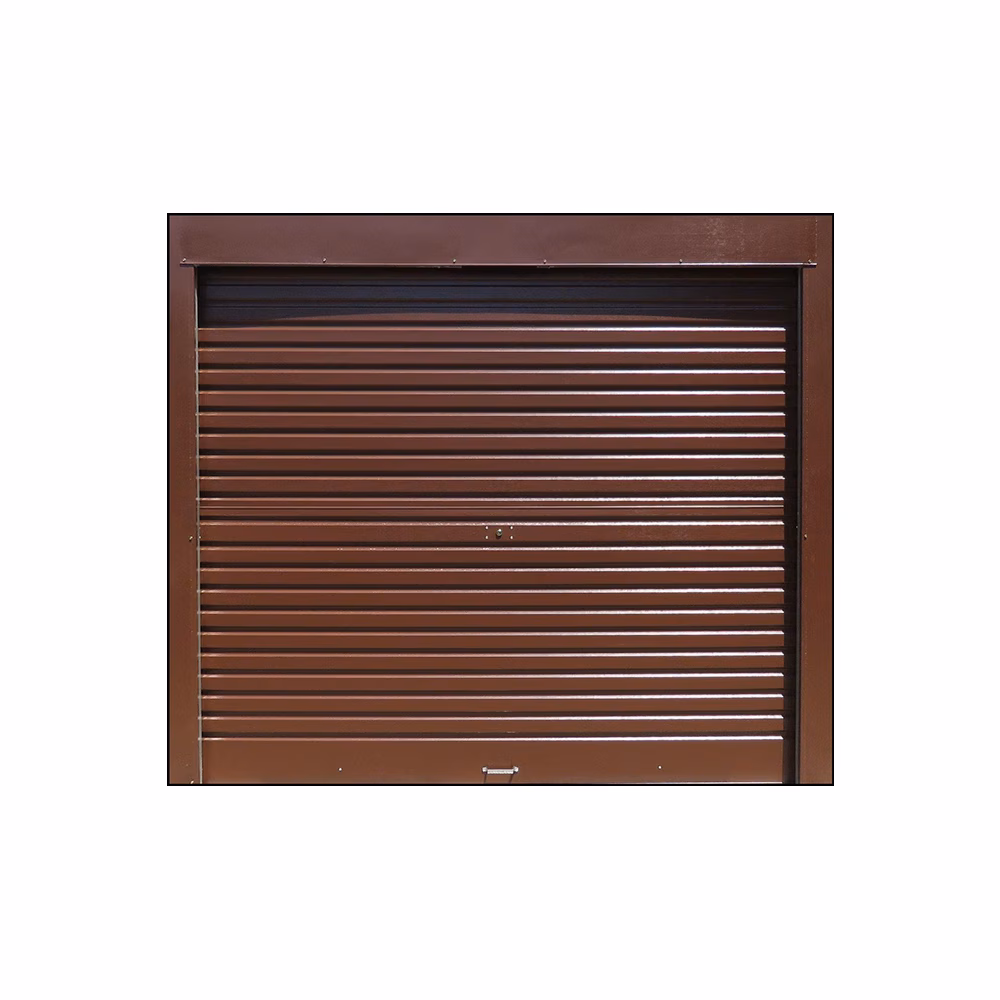 Garage Shutter Door 2550x2100 Roll Up Brown