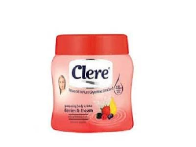 Body Cream Berries & Cream 500ml C138 Clere