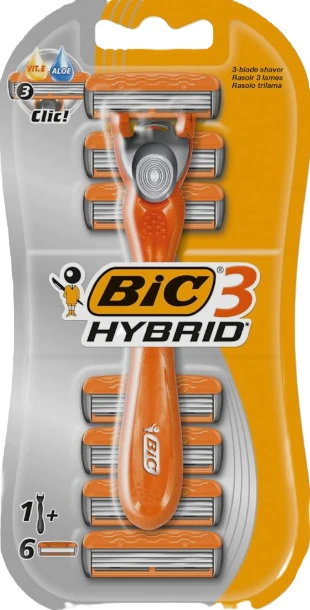 BIC Easy Triple Blade Blister 6's