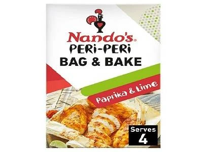 Seasoning Paprika & Lime Bag N Bake 20g Nandos