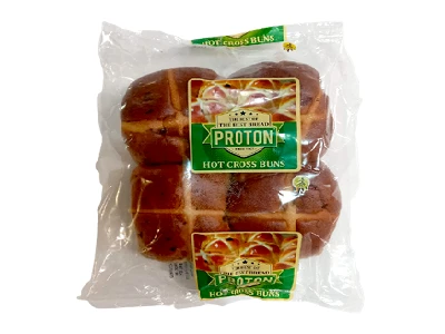 Buns Hot Cross 4 Pack Proton