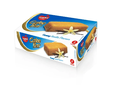 Cake Bar Vanilla Flavour Yummy