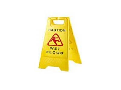 Warning Sign Wet T474