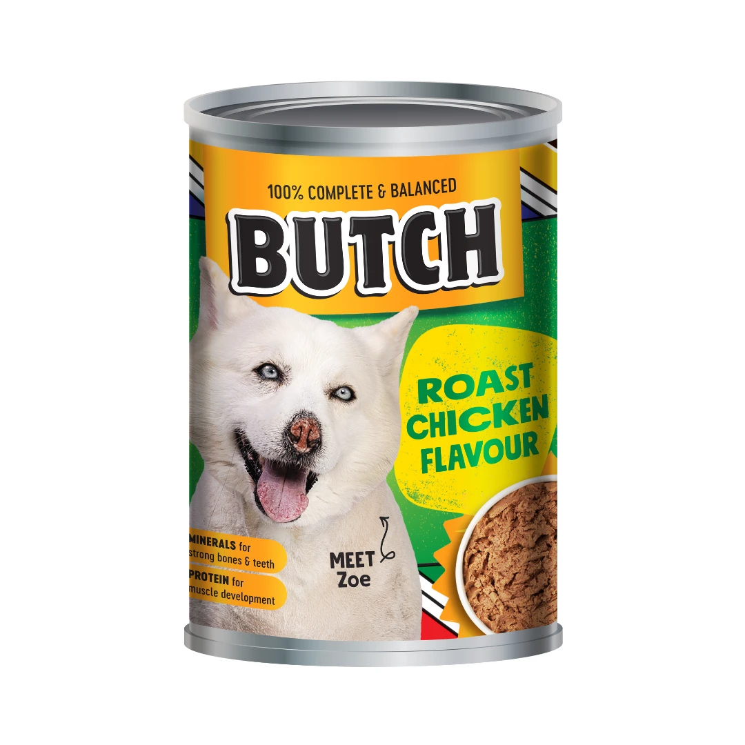 BUTCH Tinned Dog Food - Roast Chicken 420g
