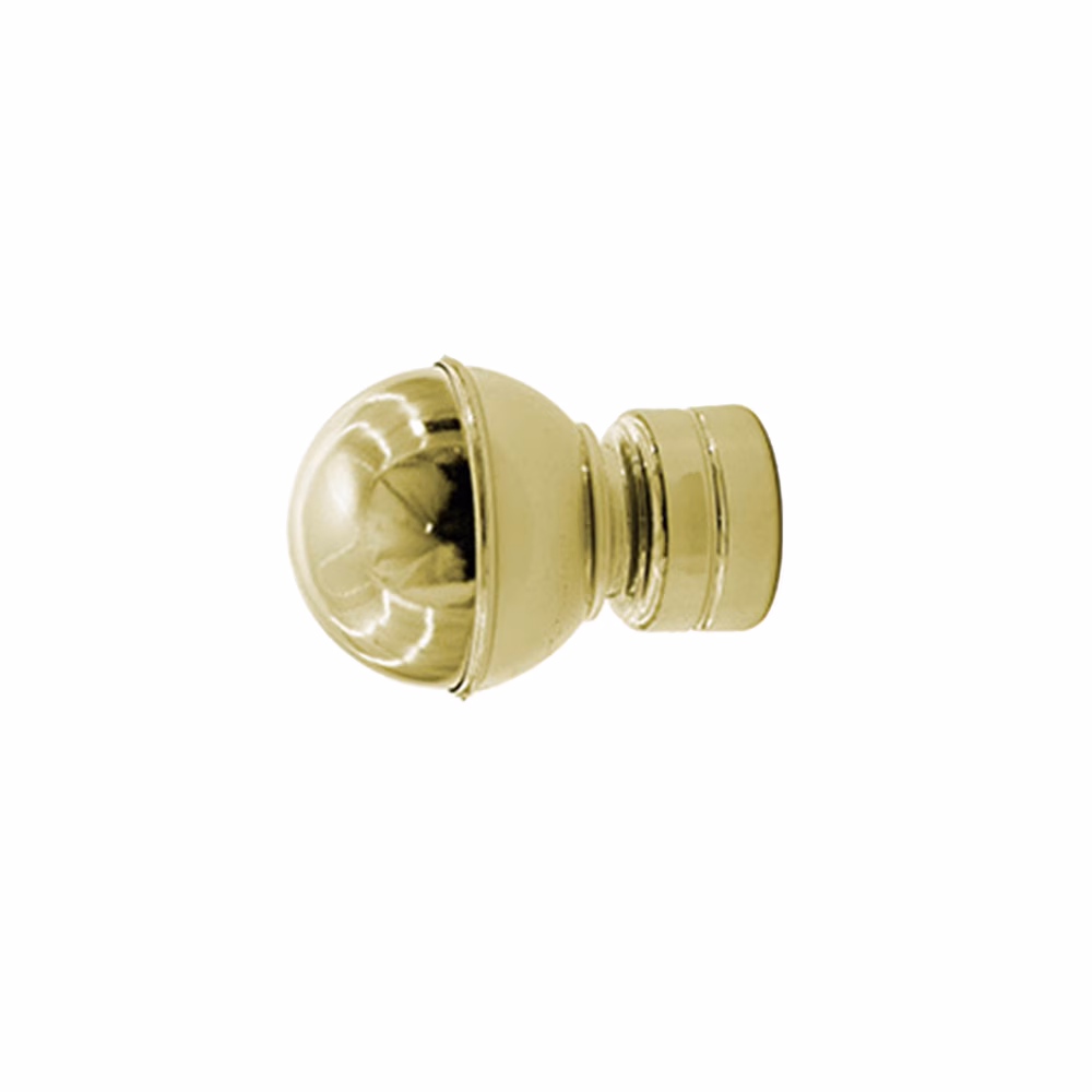 Kc Finials Ball 25mm Brass 2 P/Pack