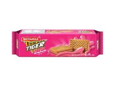 Biscuit Tiger Kreemz Strawberry 75g Britannia