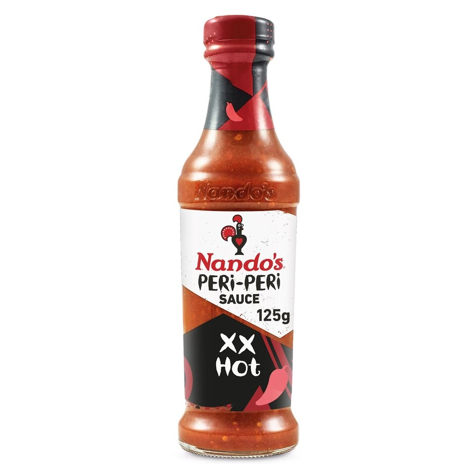 Nandos Extra-Extra Hot Peri Peri Sauce 125ml