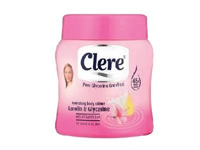 Body Cream Lanolin & Glycerine 500ml C47 Clere
