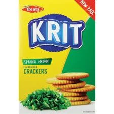 Krit Spring Bacon Flavoured Crackers 150g