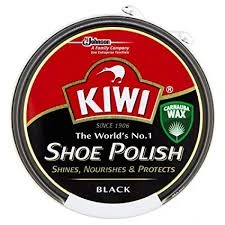 Kiwi Shoe Polish Black 50ml