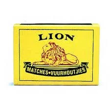 Lion Matches Box 1x10
