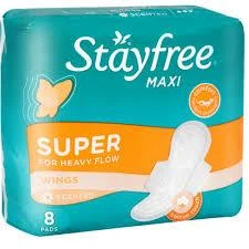 Stayfree Maxi Thick Scented 8s