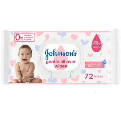 Johnsons Baby Gentle All Over Wipes