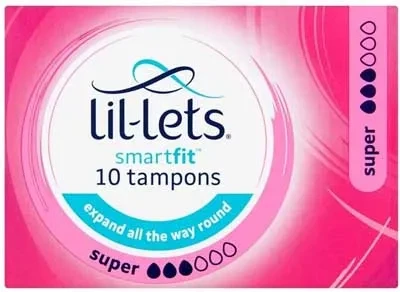 Lilets Pink Super Tampons 10s
