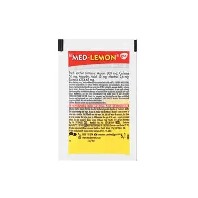 Med Lemon Original Satchet 6.1g