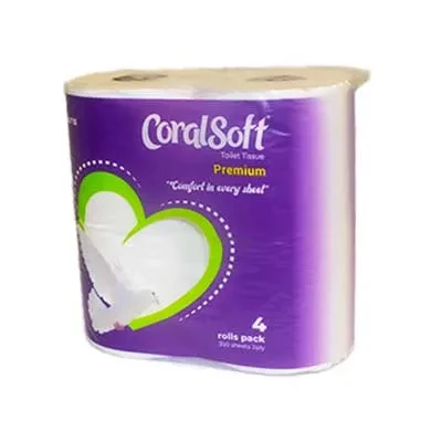 Aura Coralsoft 2ply 350 Sheets