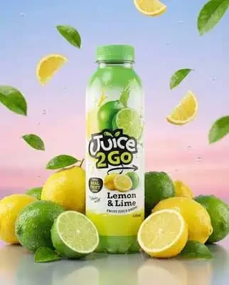 Juice2go Lemon&Lime 500ml