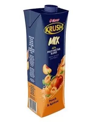 Clover Krush Mix Peach & Orange 1l
