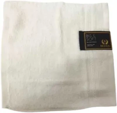 Big &Soft Luxury Face Cloth White