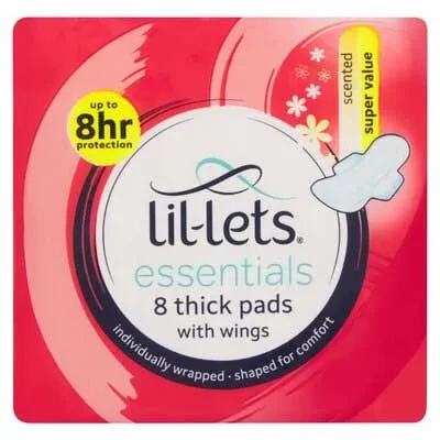 Lil Lets Essentials Scented Pads 8s