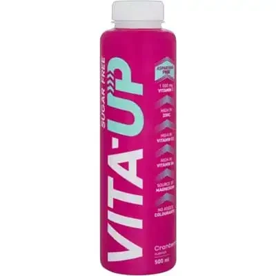 Vita-Up Sugar Free Cranberry 500ml