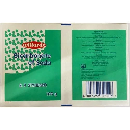 Willards Bicarbonate Of Soda