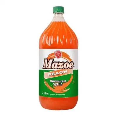 Mazoe Peach Less Sugar 2l
