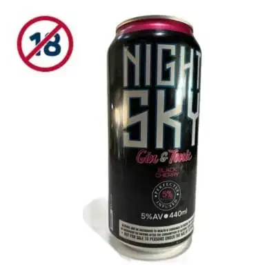 Night Sky Black Cherry 440ml