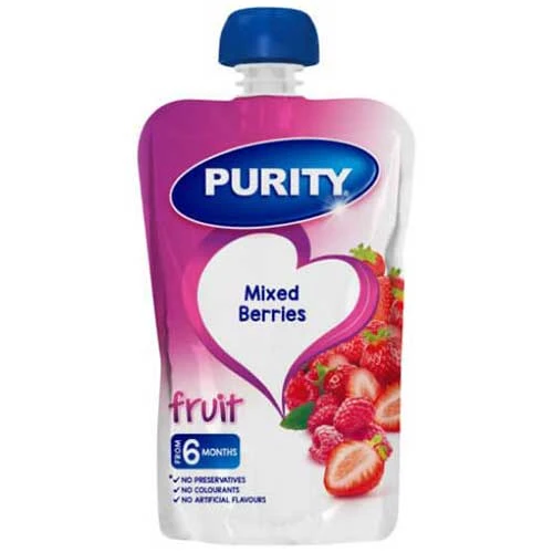 Purity Mixed Berries 6 Mnths 110ml