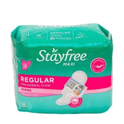 Stayfre Maxi Regular Scented 8s