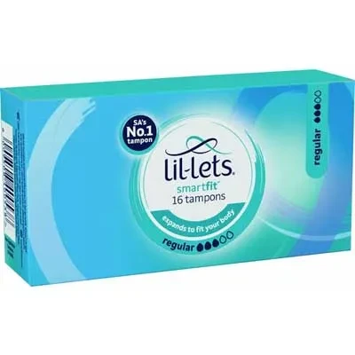 Lillets Sfit Tampons Regular 16 Blu