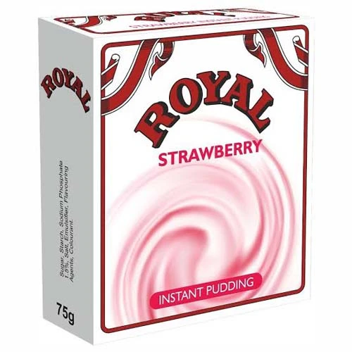 Royal Strawberry Pudding 75g
